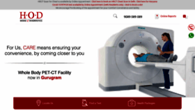 What Houseofdiagnostics.com website looked like in 2021 (2 years ago)