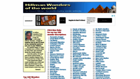 What Hillmanwonders.com website looked like in 2021 (2 years ago)