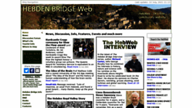 What Hebdenbridge.co.uk website looked like in 2021 (2 years ago)