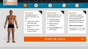 What Hierhebikpijn.nl website looked like in 2021 (2 years ago)