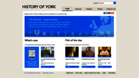 What Historyofyork.org.uk website looked like in 2021 (2 years ago)