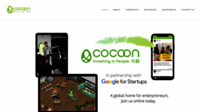 What Hkcocoon.org website looked like in 2021 (2 years ago)