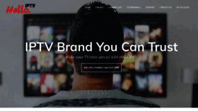 What Helloiptv.com website looked like in 2021 (4 years ago)