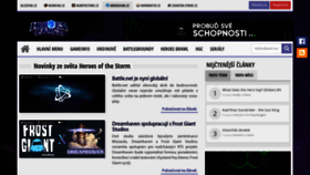 What Heroesfan.cz website looked like in 2021 (3 years ago)