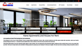 What Hanoirealestate.com.vn website looked like in 2021 (2 years ago)