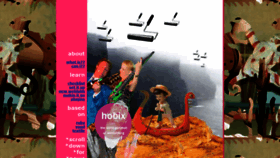 What Hobix.com website looked like in 2021 (2 years ago)