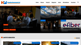 What Hoekschewaard.nl website looked like in 2021 (4 years ago)