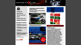What Hondacx500.nl website looked like in 2021 (2 years ago)