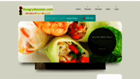 What Hungrymonster.com website looked like in 2021 (2 years ago)