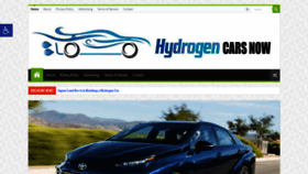 What Hydrogencarsnow.com website looked like in 2021 (2 years ago)