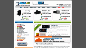 What Host-ed.net website looked like in 2021 (2 years ago)