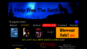 What Helpfreetheearth.com website looked like in 2021 (2 years ago)