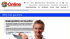 What Httpmarketing.nl website looked like in 2021 (2 years ago)