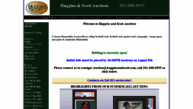 What Hugginsandscott.com website looked like in 2021 (2 years ago)
