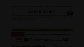 What Harzkurier.de website looked like in 2021 (2 years ago)