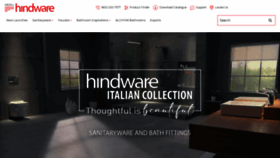 What Hindwarehomes.com website looked like in 2021 (2 years ago)
