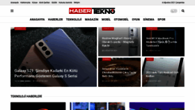 What Habertekno.com website looked like in 2021 (3 years ago)