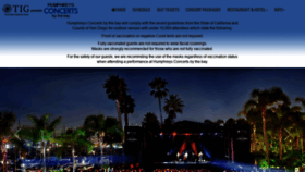 What Humphreysconcerts.com website looked like in 2021 (2 years ago)
