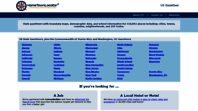 What Hometownlocator.com website looked like in 2021 (2 years ago)