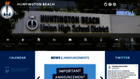 What Hbuhsd.edu website looked like in 2021 (2 years ago)