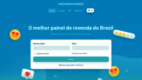 What Hiperseguidores.com.br website looked like in 2021 (2 years ago)