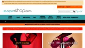 What Hkairportshop.com website looked like in 2021 (2 years ago)