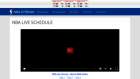 What Hd.nbastream.tv website looked like in 2021 (2 years ago)
