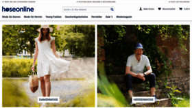 What Hoseonline.de website looked like in 2021 (4 years ago)