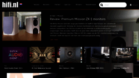 What Hifi.nl website looked like in 2021 (3 years ago)