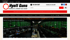 What Hyattgunstore.com website looked like in 2021 (3 years ago)