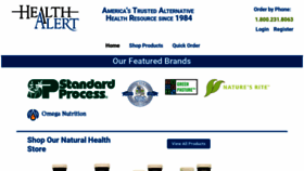 What Healthalert.com website looked like in 2021 (2 years ago)