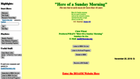 What Hoasm.org website looked like in 2021 (2 years ago)