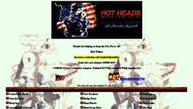 What Hothemiheads.com website looked like in 2021 (2 years ago)