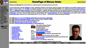 What Hutter1.net website looked like in 2021 (2 years ago)