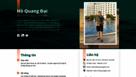 What Hoquangdai.com website looked like in 2021 (2 years ago)