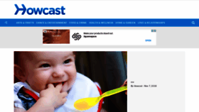What Howcast.com website looked like in 2021 (2 years ago)