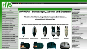 What Hvs-shopping.de website looked like in 2021 (2 years ago)