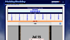 What Hobbyshobby.com website looked like in 2021 (2 years ago)