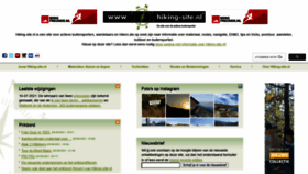 What Hiking-site.nl website looked like in 2021 (2 years ago)