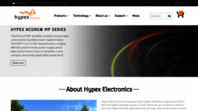 What Hypex.nl website looked like in 2021 (4 years ago)