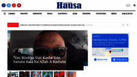 What Hausa.leadership.ng website looked like in 2021 (2 years ago)