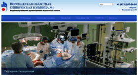 What Hospital-vrn.ru website looked like in 2021 (2 years ago)