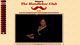 What Handlebarclub.co.uk website looked like in 2021 (2 years ago)