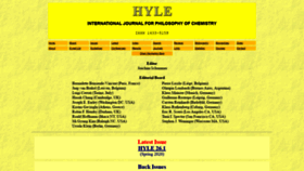 What Hyle.org website looked like in 2021 (2 years ago)