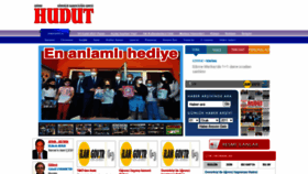 What Hudutgazetesi.com website looked like in 2021 (2 years ago)