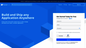 What Hub.docker.com website looked like in 2021 (2 years ago)