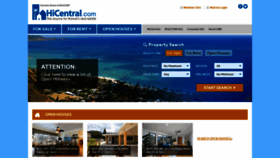 What Hicentral.com website looked like in 2021 (2 years ago)