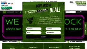 What Hoodmart.com website looked like in 2021 (2 years ago)