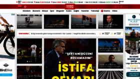 What Haberturk.com website looked like in 2021 (2 years ago)
