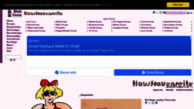 What Hausfrauenseite.de website looked like in 2021 (2 years ago)